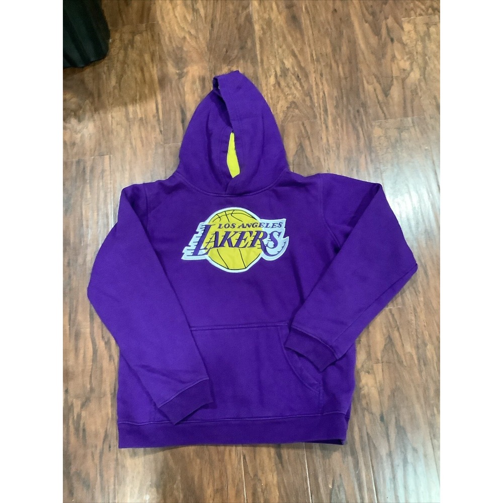 Outerstuff NBA XL Youth Boys Los Angeles Lakers Primary Logo Fleece Hoodie 18/20